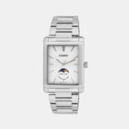 Casio Rectangular White Analog watch