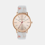 Armani Exchange Round Rose Gold Analog watch