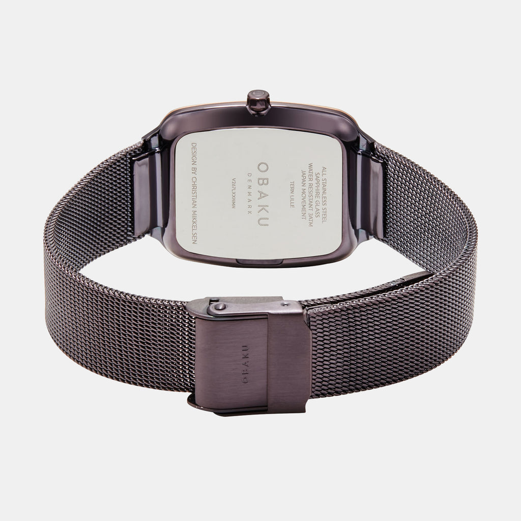 Obaku Stainless Steel Brown watch