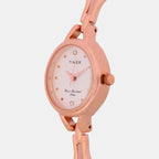 Women Quartz White Dial Analog Stainless Steel Watch TW0TL9310