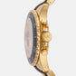 Male Black Chronograph Brass Watch MK8979