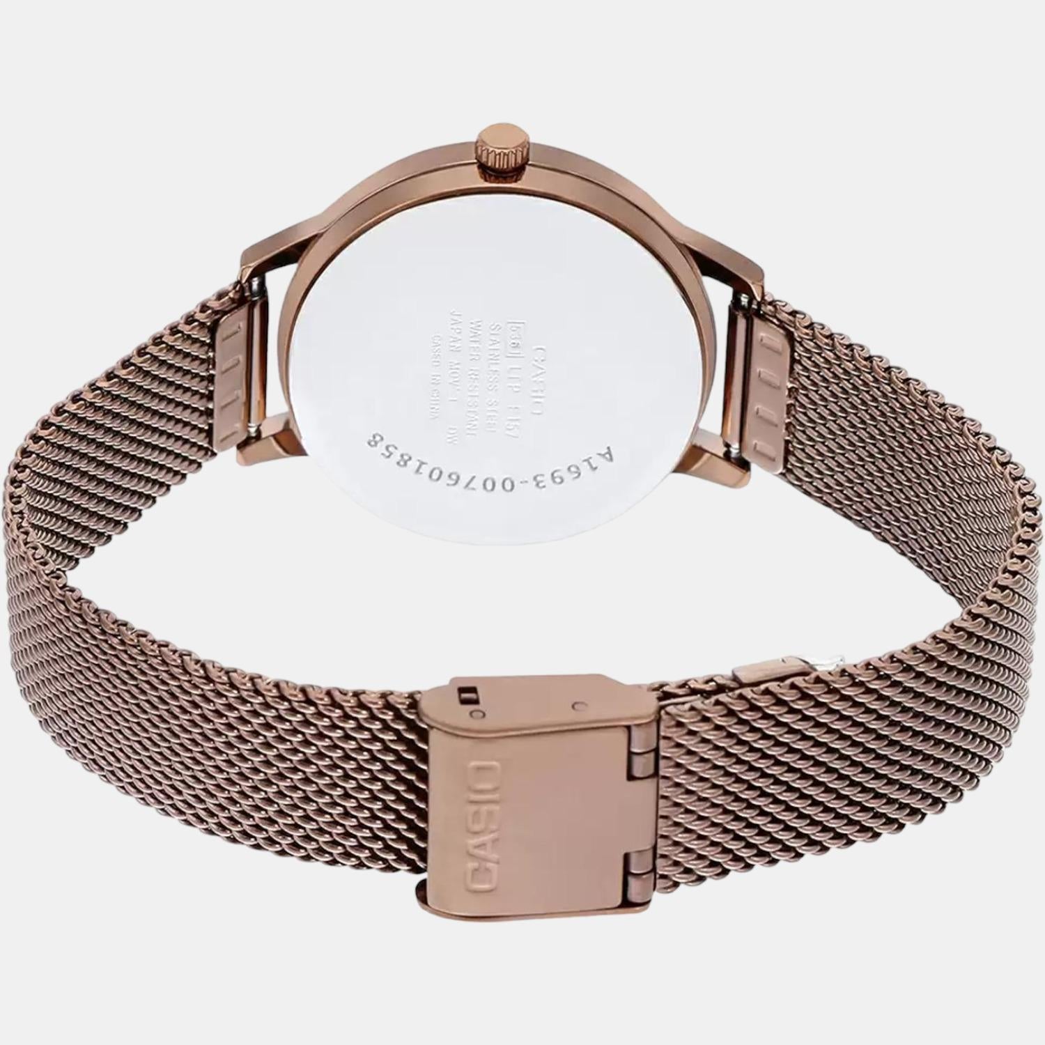 Casio Stainless Steel Rose Gold watch