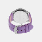 Armani Exchange Women Round Purple watch
