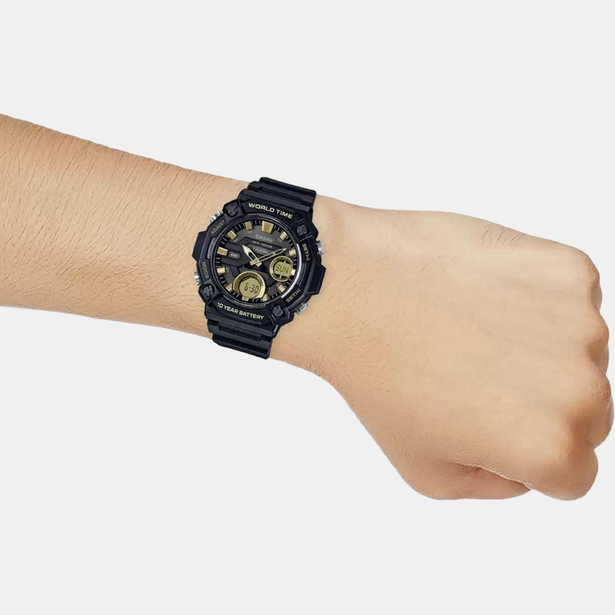 Casio Round Quartz Analog-Digital Men watch