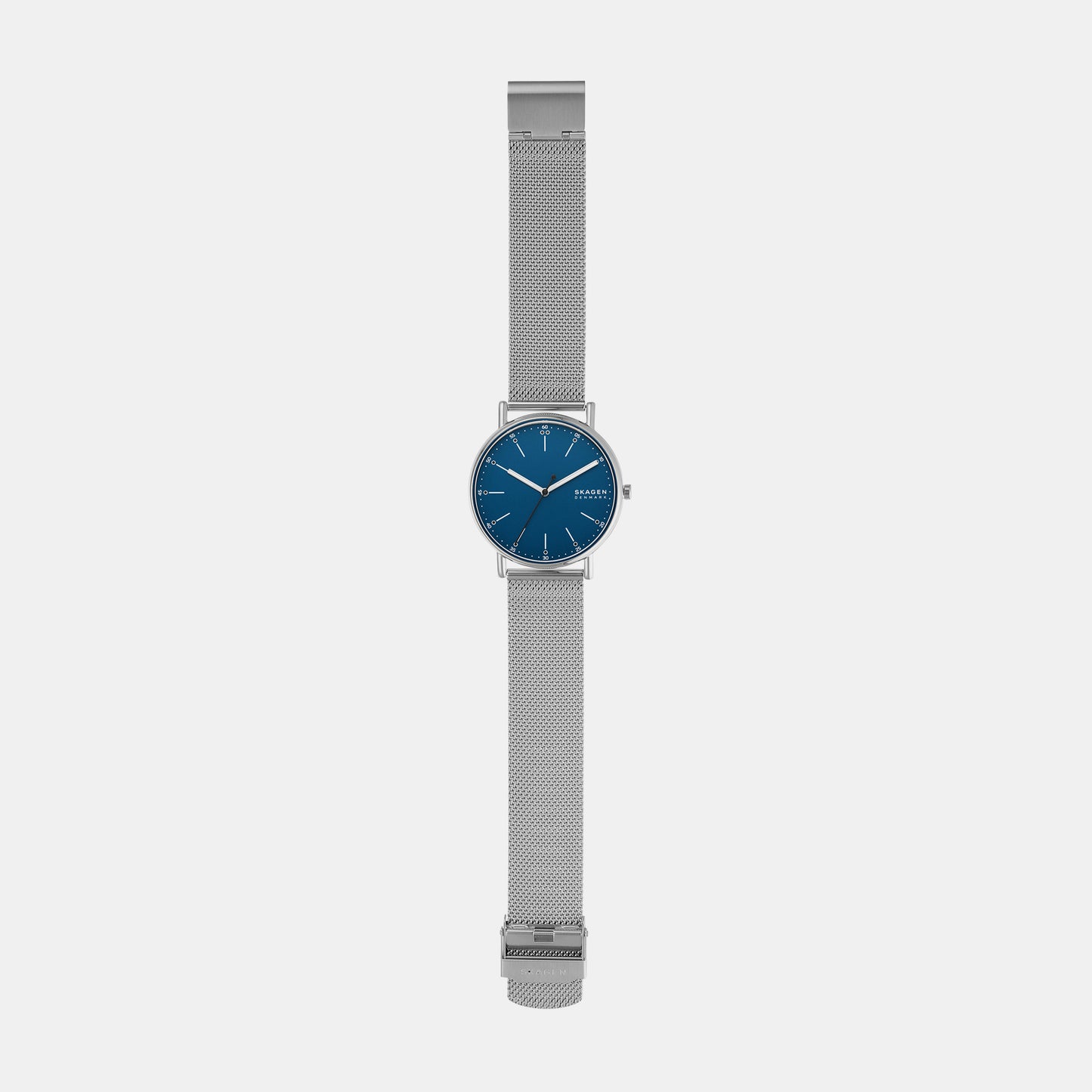 Male Blue Analog Mesh Watch SKW6904
