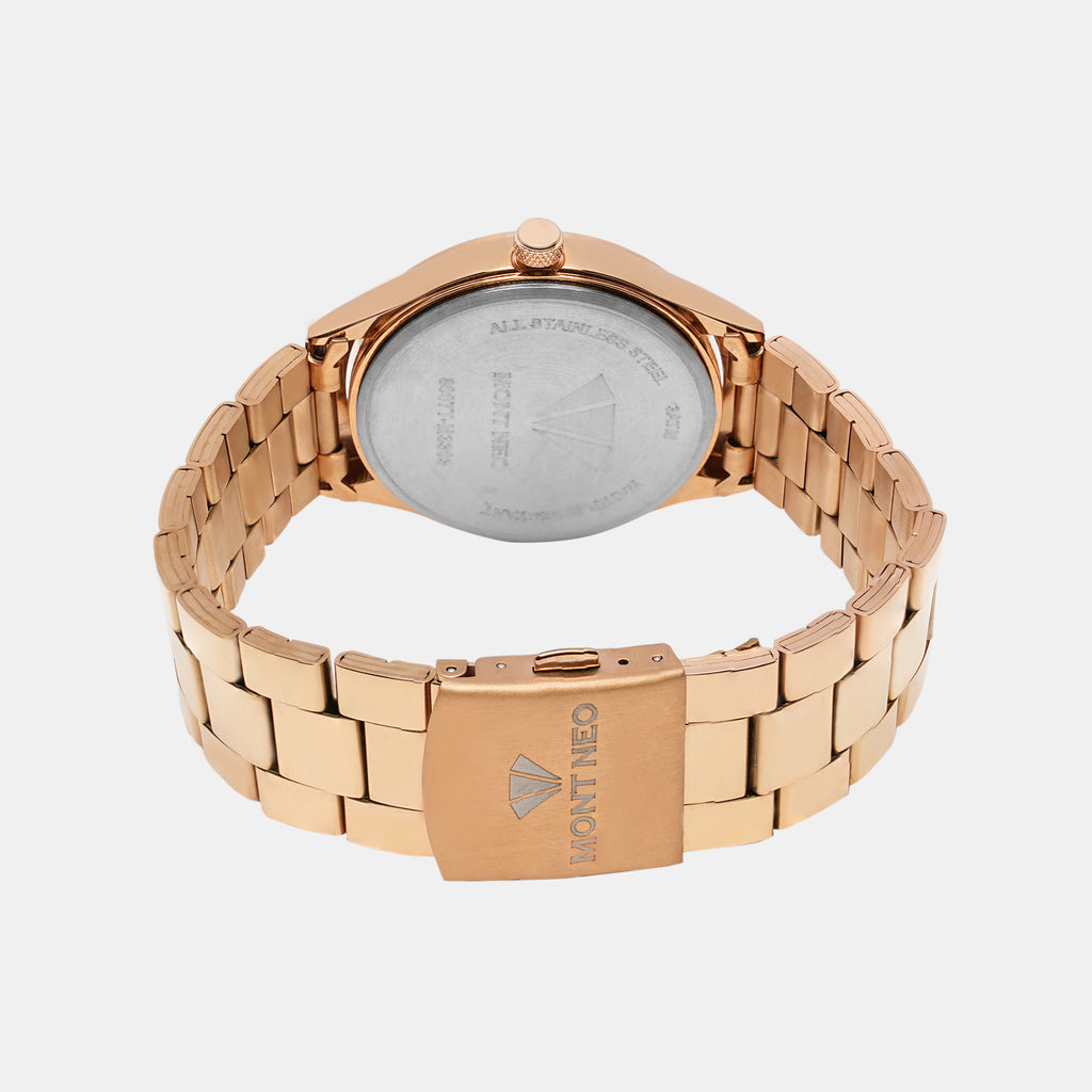 Mont Neo Stainless Steel Round watch