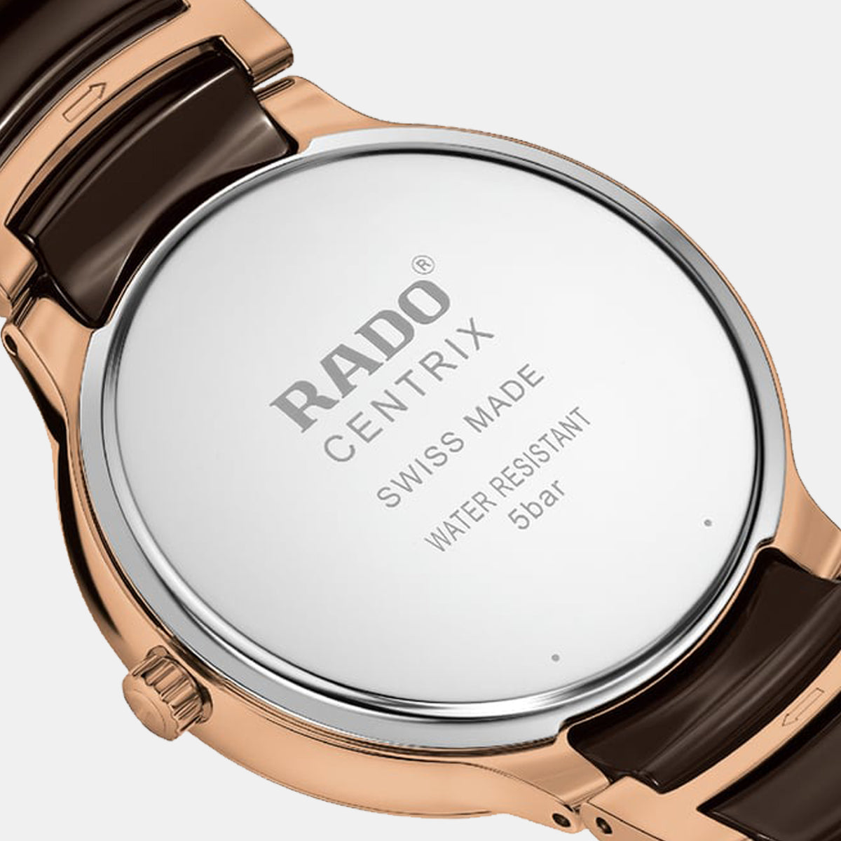 Rado Unisex Round Brown watch