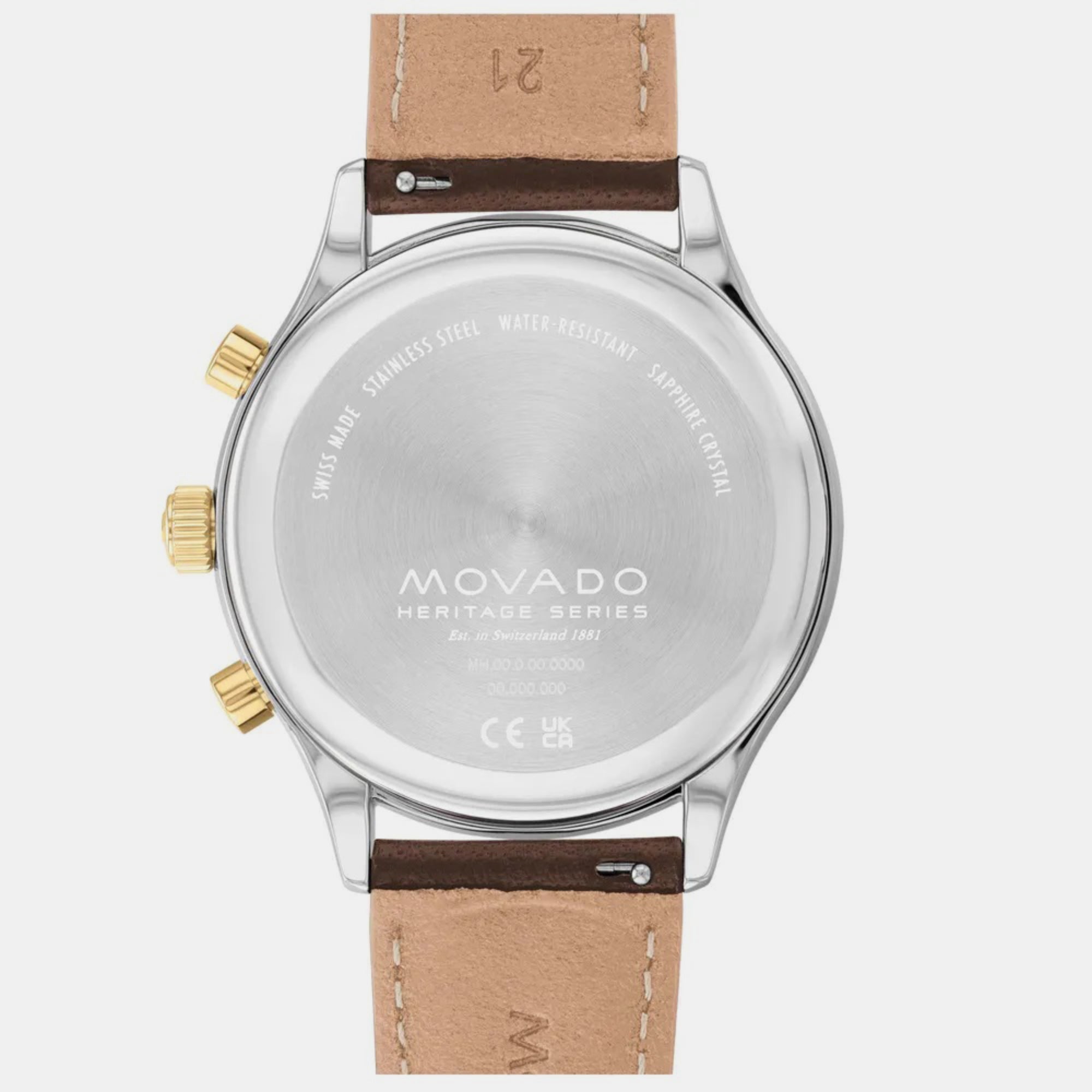 Movado Men Round Blue watch