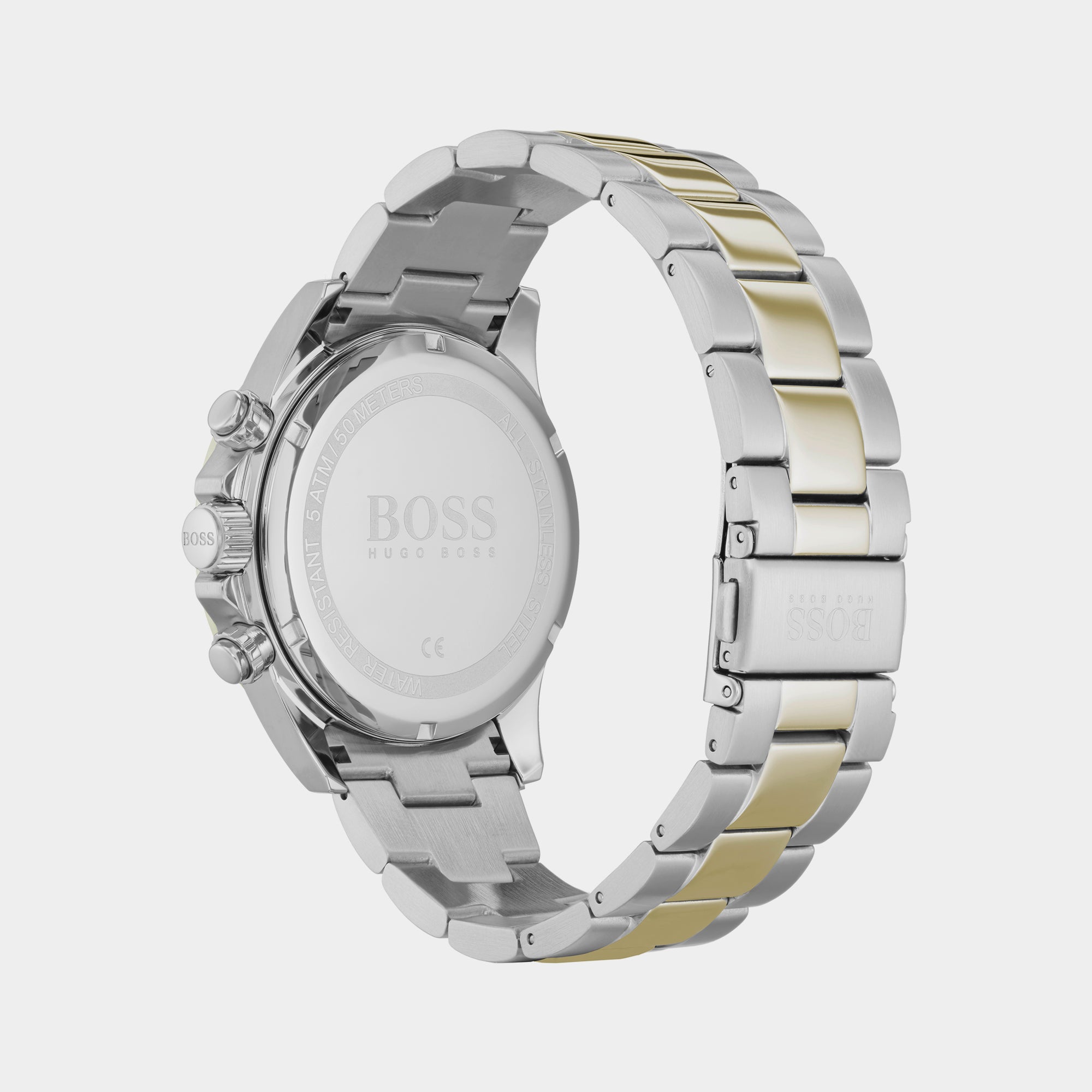 Boss Men Round Blue watch