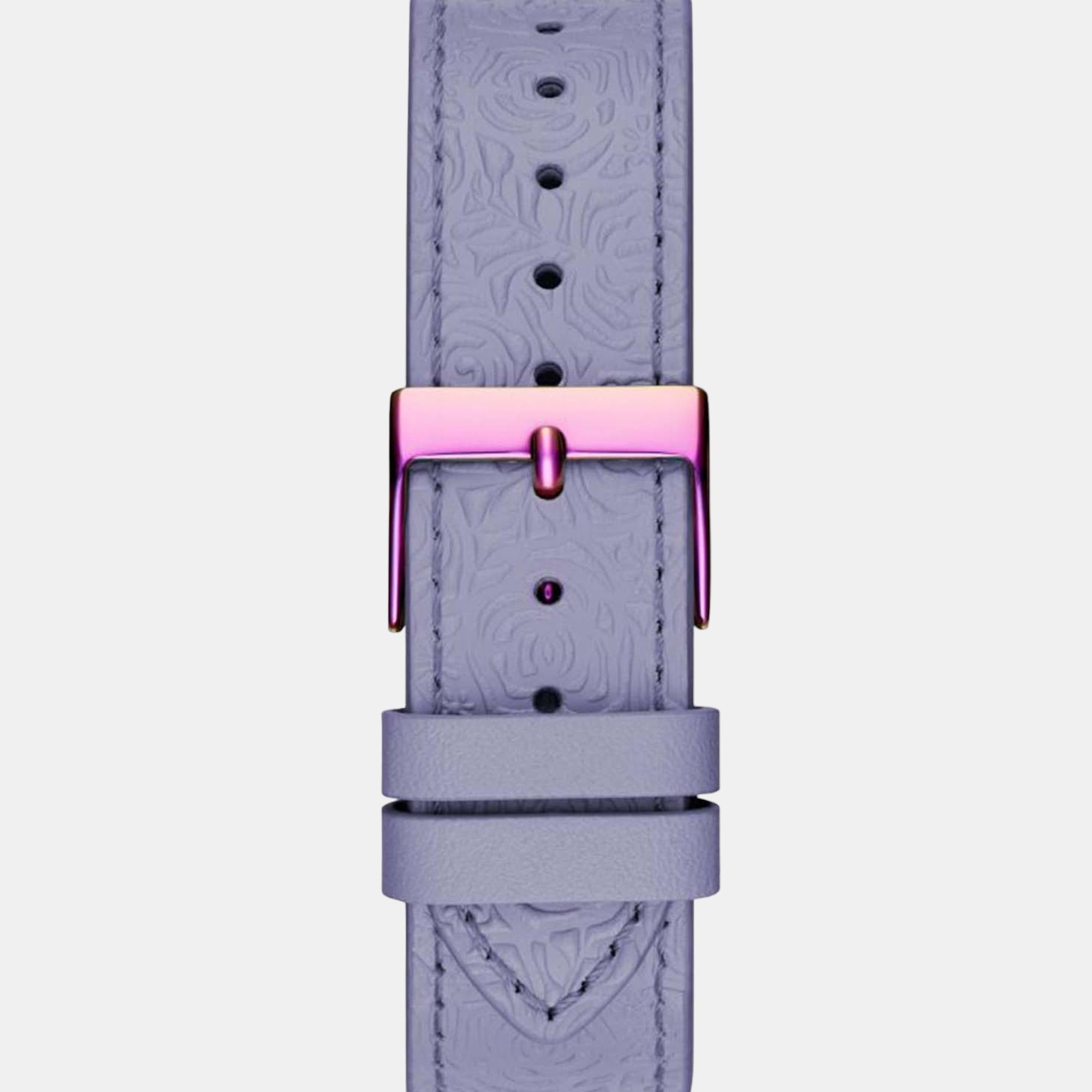 Guess Trend Women Quartz Blue Dial Analog Leather Watch GW0529L4