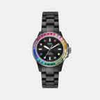 Fossil Round Black Analog watch