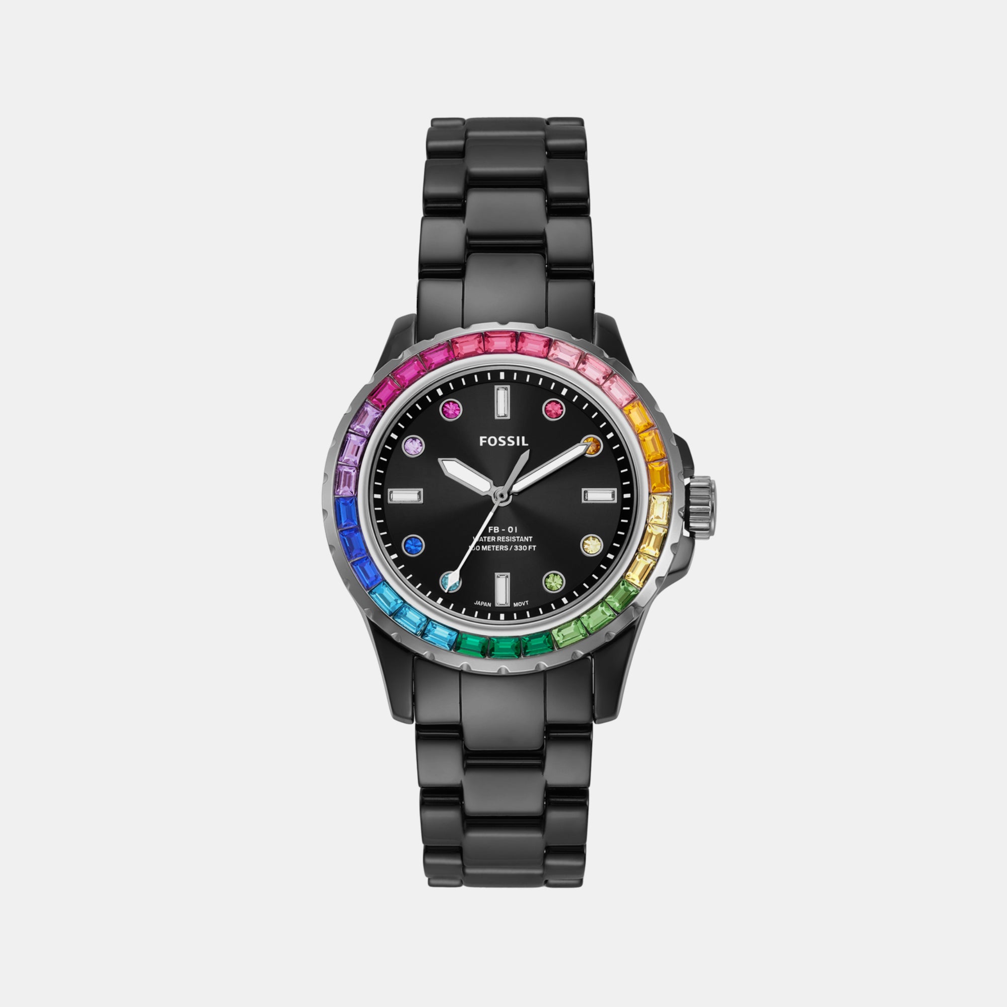 Fossil Round Black Analog watch