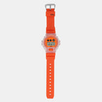 Casio Resin Orange watch
