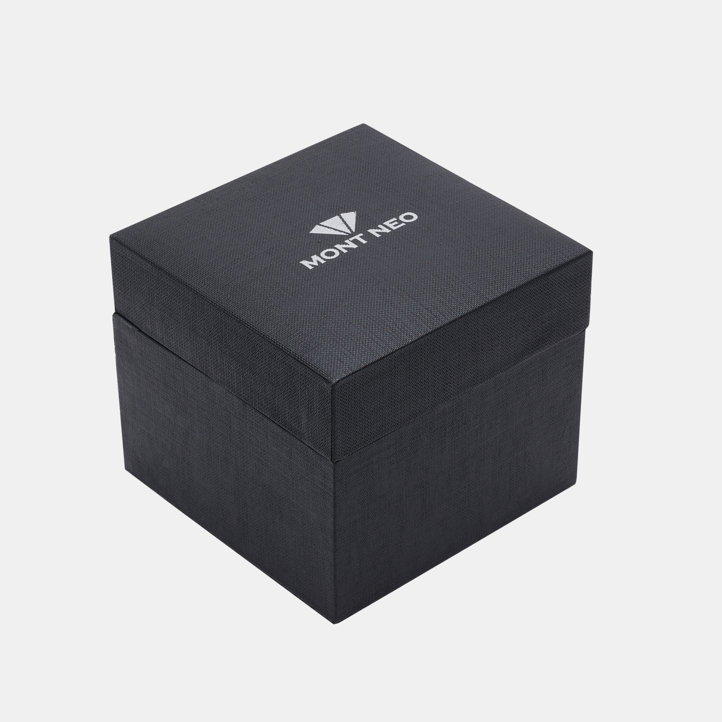 Sleek Black Analog Male Leather Watch 8009D-L4404-02