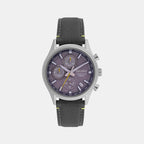 Seiko Round Grey Chronograph watch