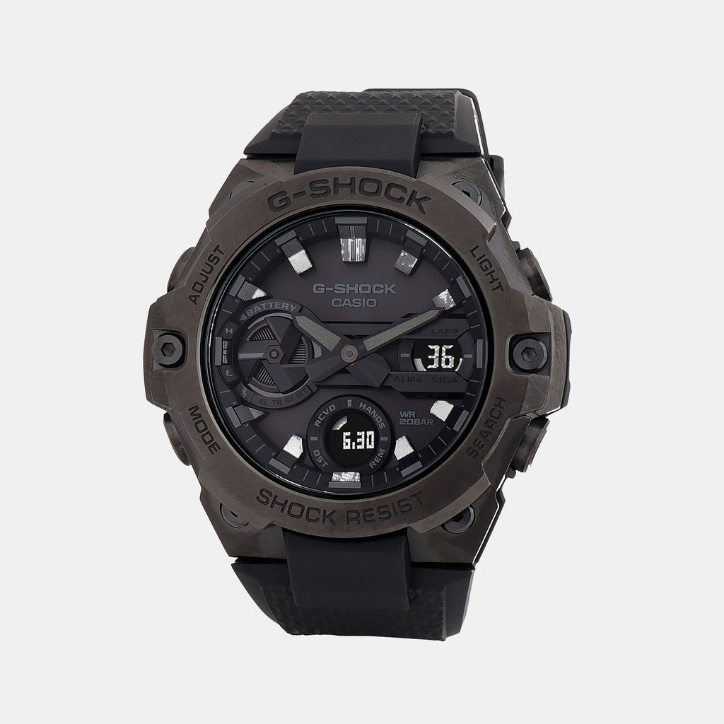 Casio Round Black Analog-Digital watch