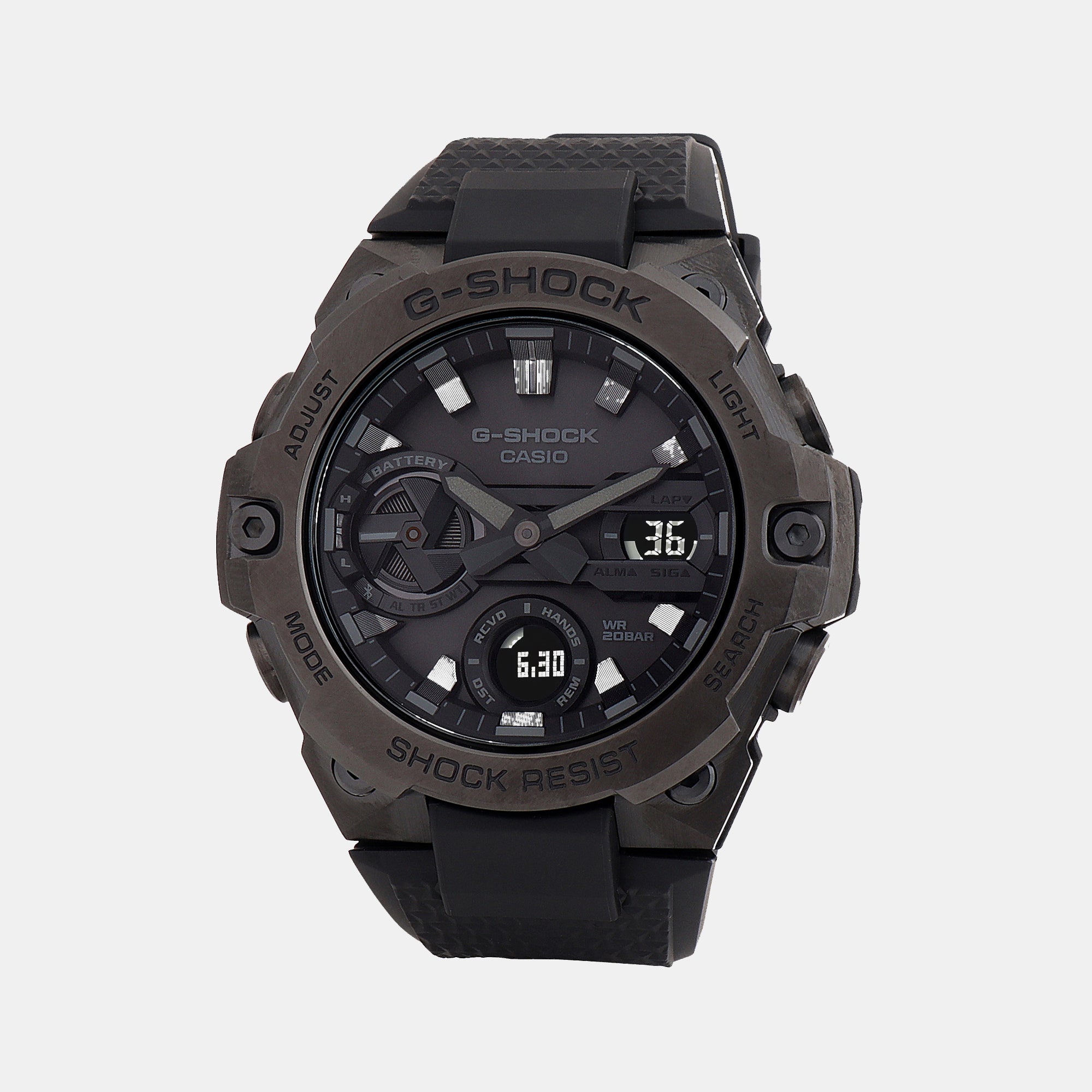 Casio Round Black Analog-Digital watch