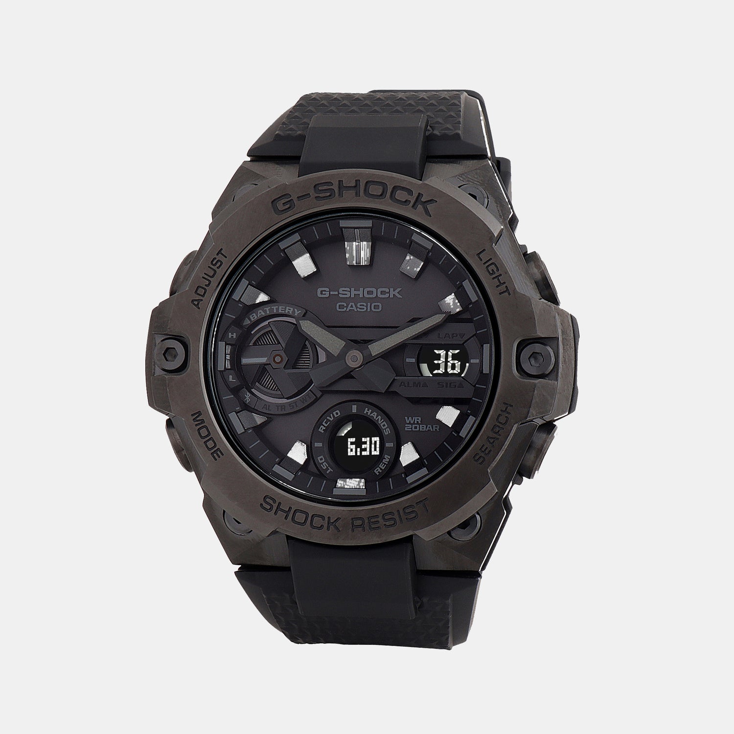 G shock black and 2024 silver