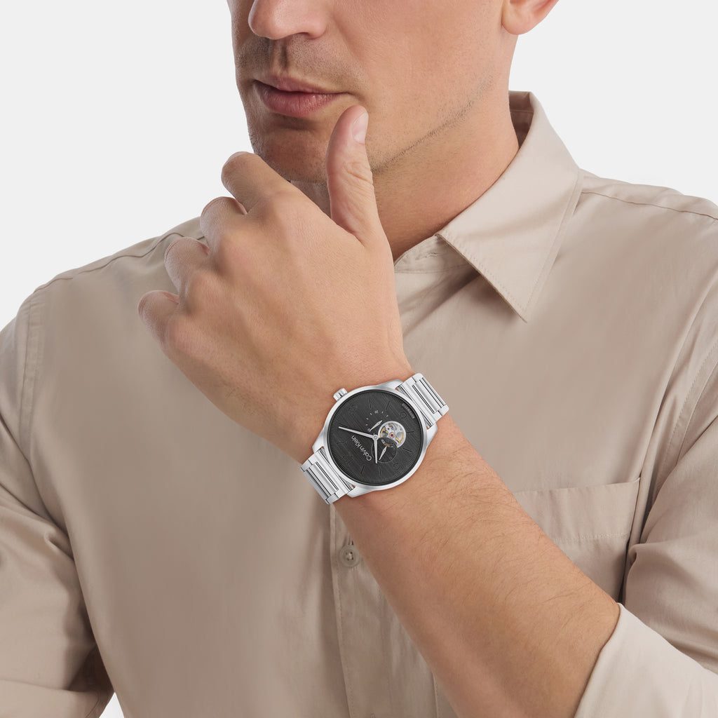Calvin Klein Stainless Steel Round watch