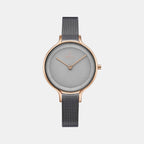 Obaku Round Grey Analog watch