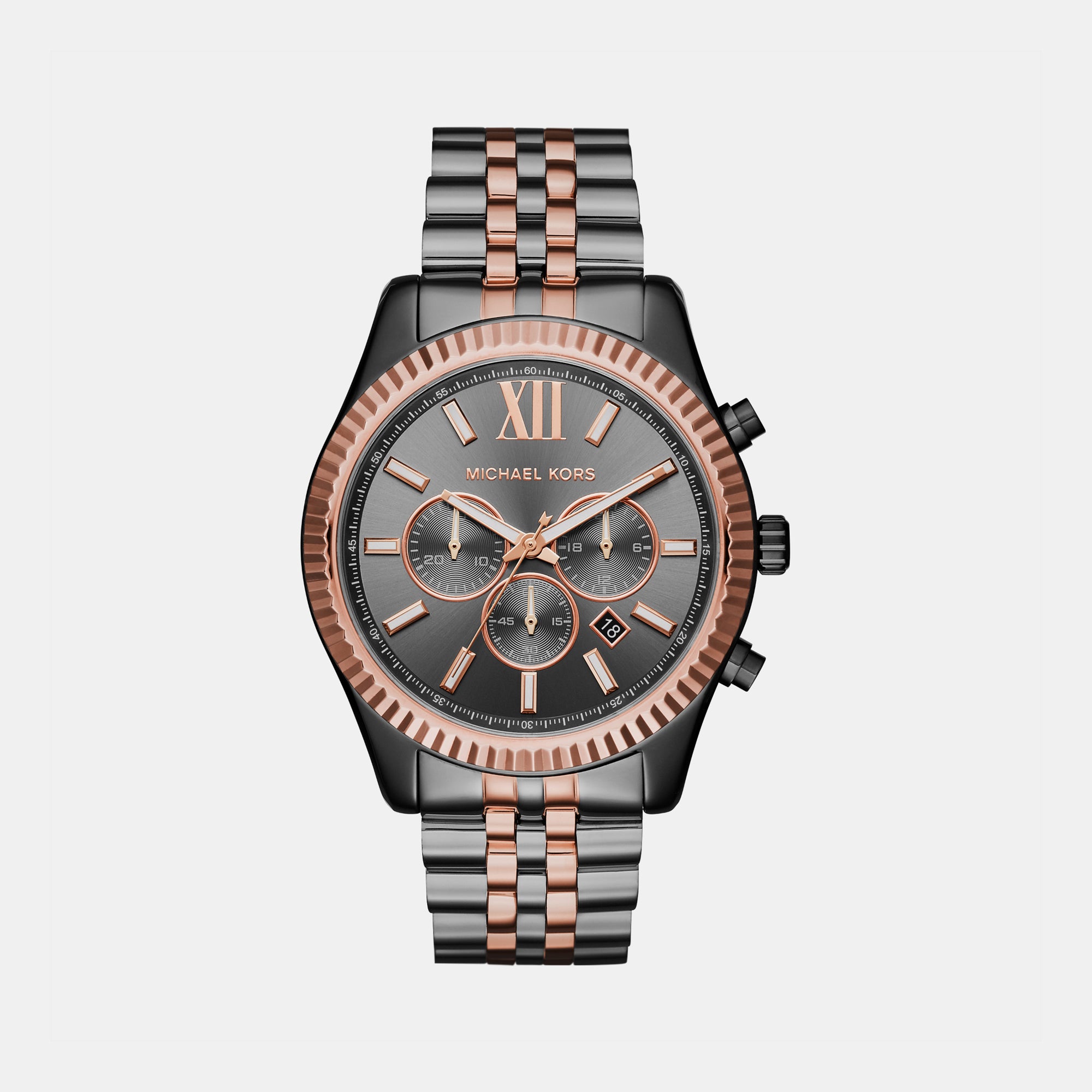 Michael Kors Round Grey Chronograph watch