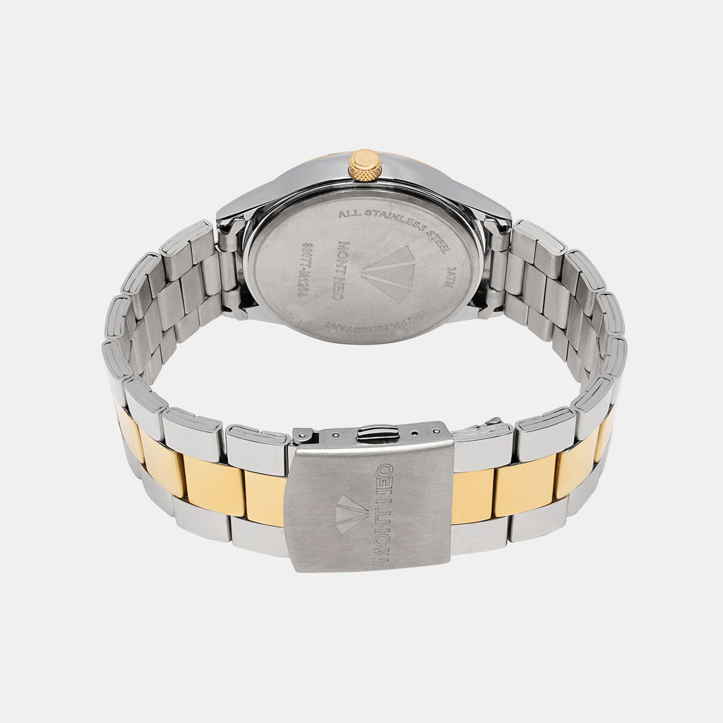 Mont Neo Stainless Steel Round watch