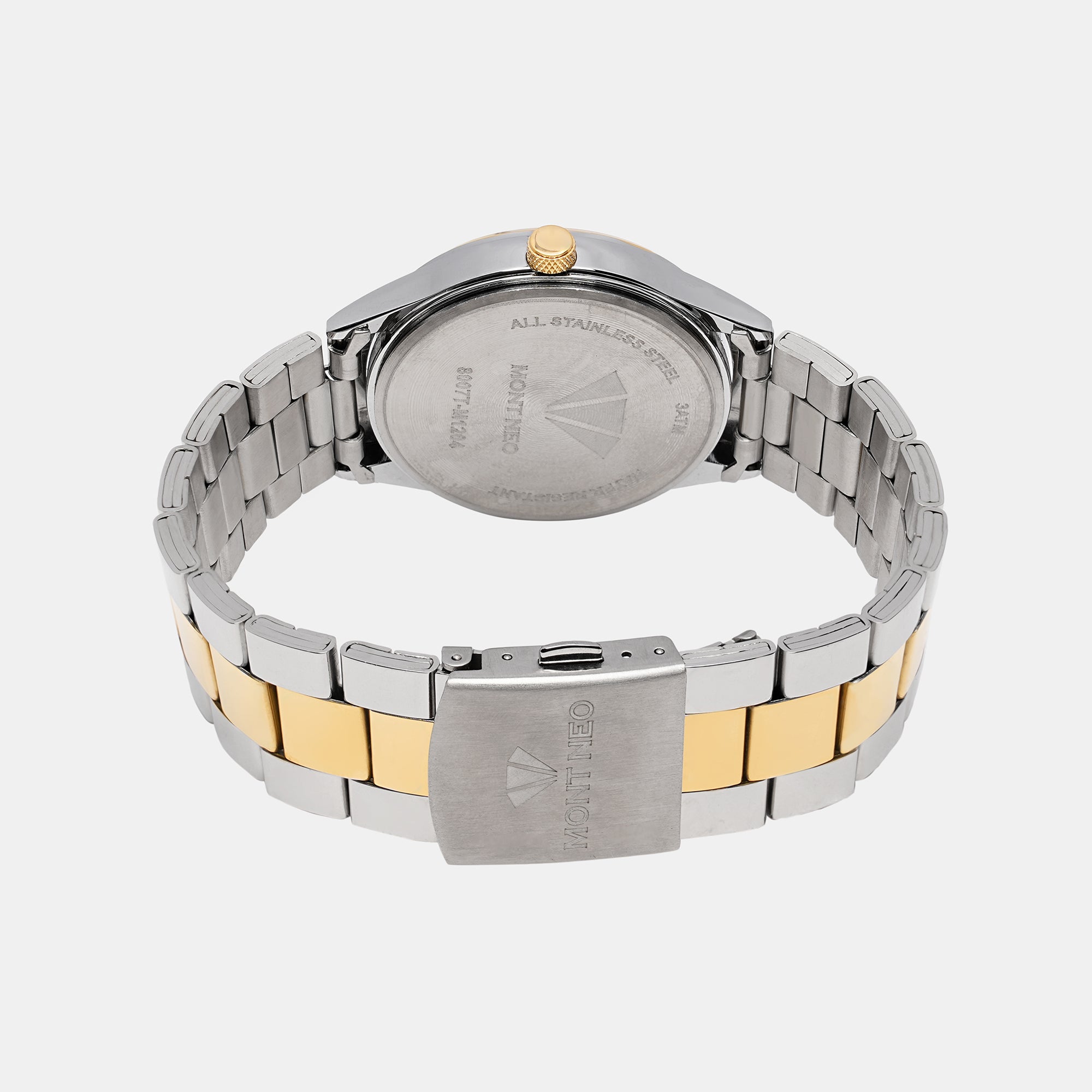 Mont Neo Stainless Steel Round watch