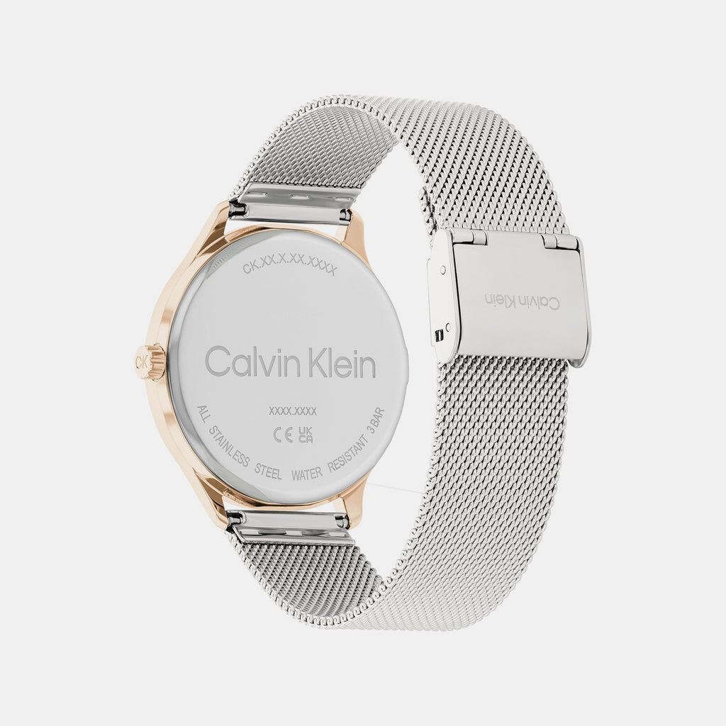 Calvin Klein Women Round Pink watch