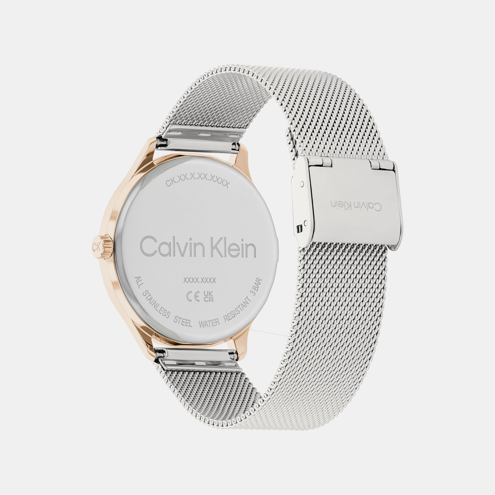 Calvin Klein Women Round Pink watch