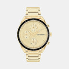 Calvin Klein Round Champagne Analog watch