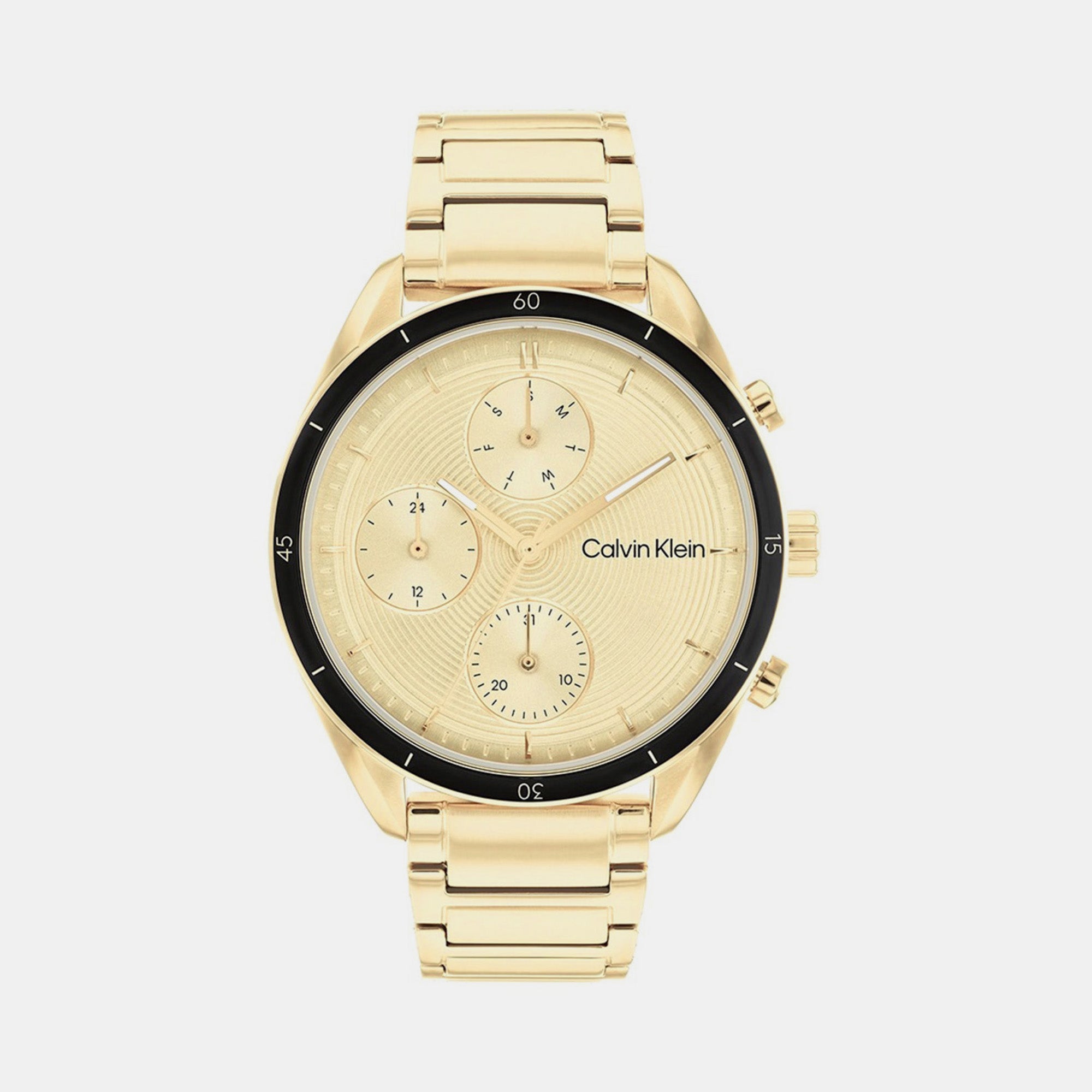 Calvin Klein Round Champagne Analog watch