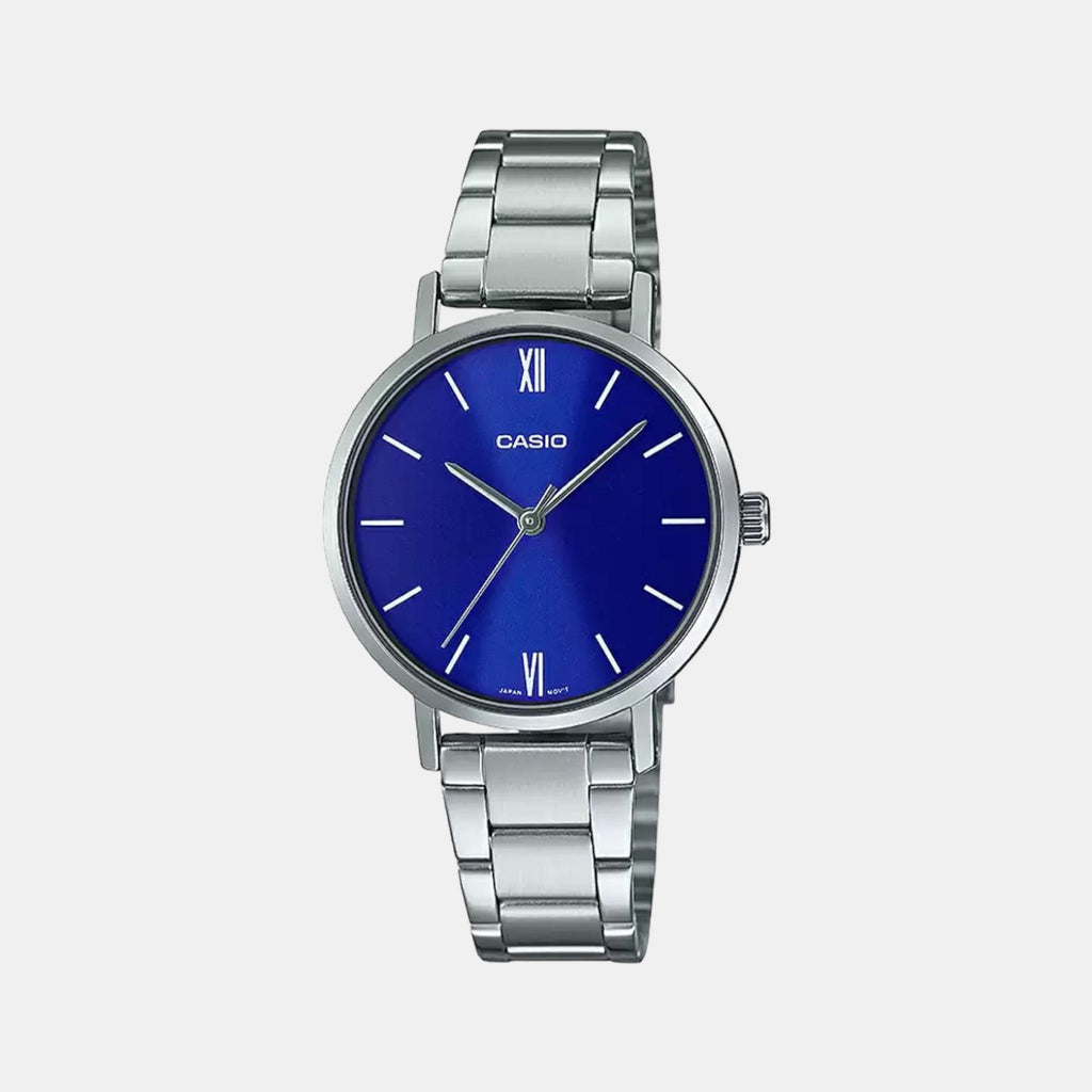 Casio Round Blue Analog watch