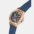 Guess Stainless Steel Round watch