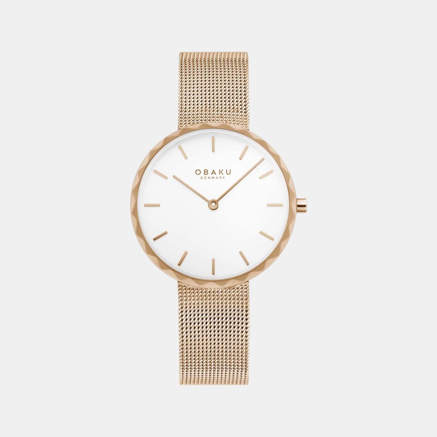 Obaku Round White Analog watch