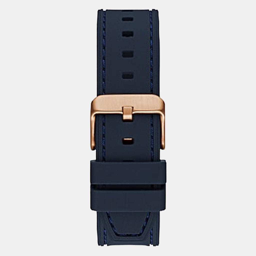 Headline Men Quartz Blue Dial Chronograph Silicone Watch GW0571G2