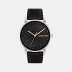 Male Analog Leather Watch 25200262