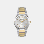 Ferragamo Round White Analog watch