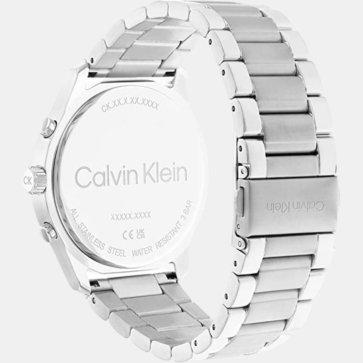Calvin Klein Men Round Blue watch