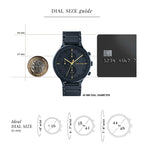 Energize Women Quartz Black Dial Chronograph Stainless Steel Watch 25200242