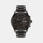 Calvin Klein Round Black Chronograph watch