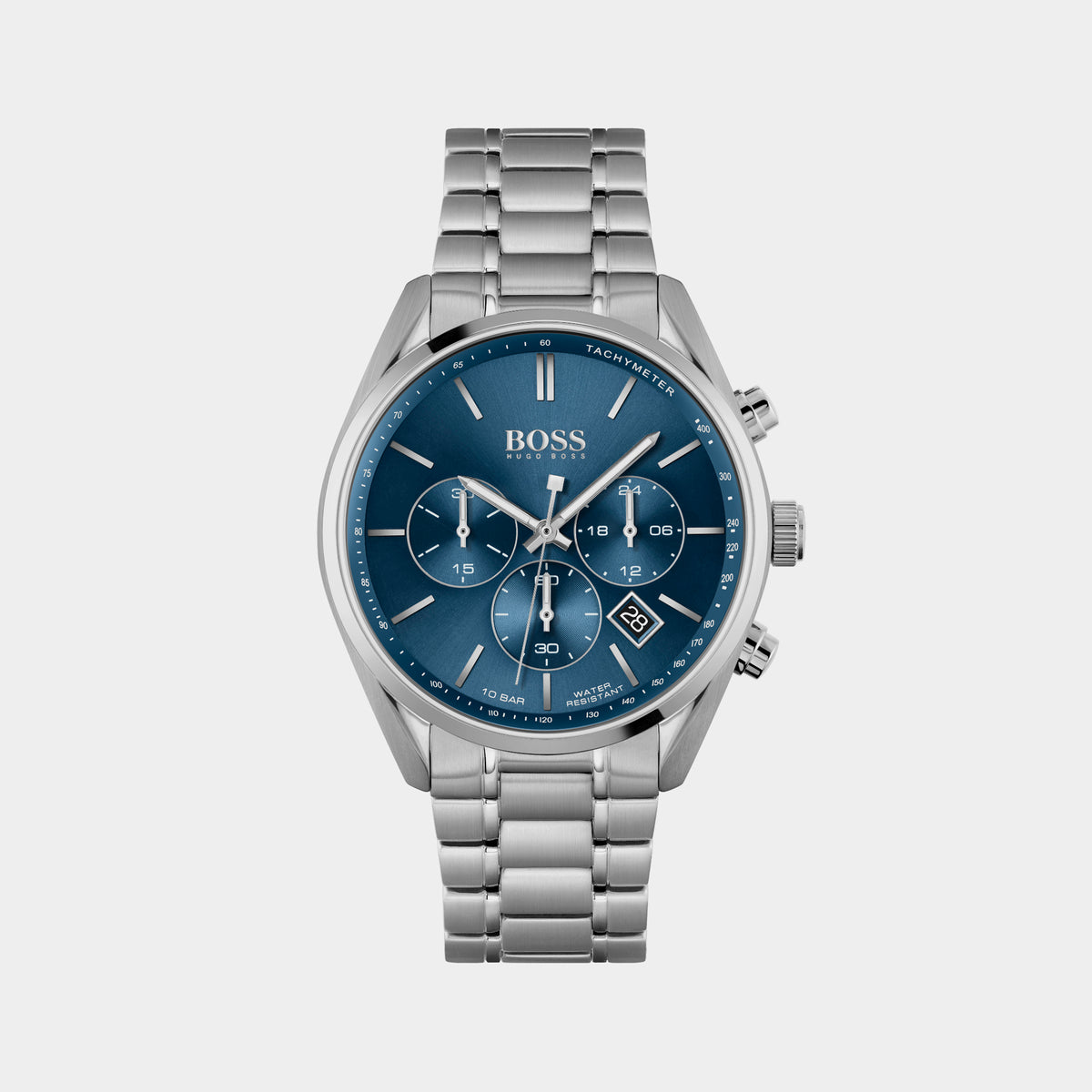 Boss Round Blue Chronograph watch