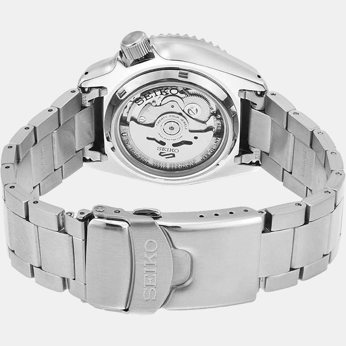 Seiko Stainless Steel Round watch