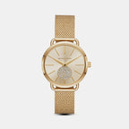 Michael Kors Round Gold Analog watch