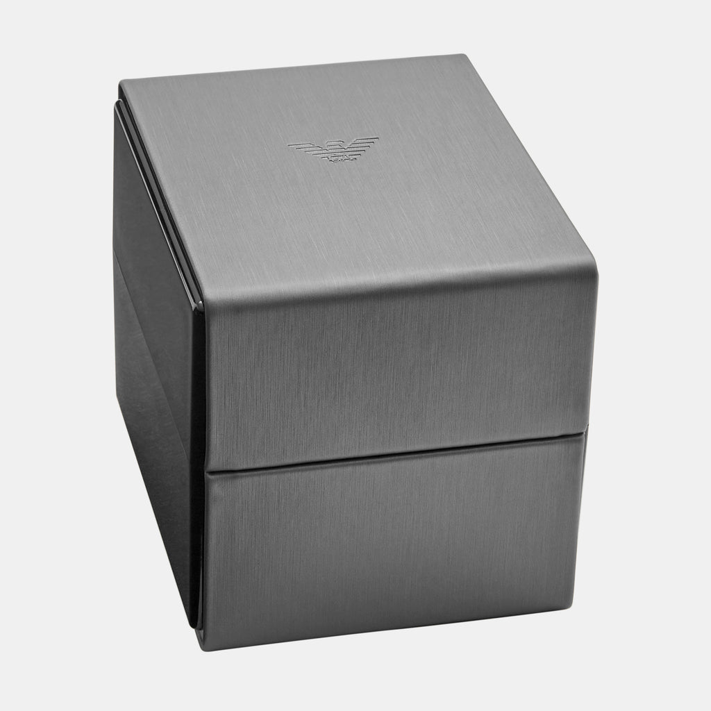 Men Quartz Green Dial Chronograph Stainless Steel Watch AR11548