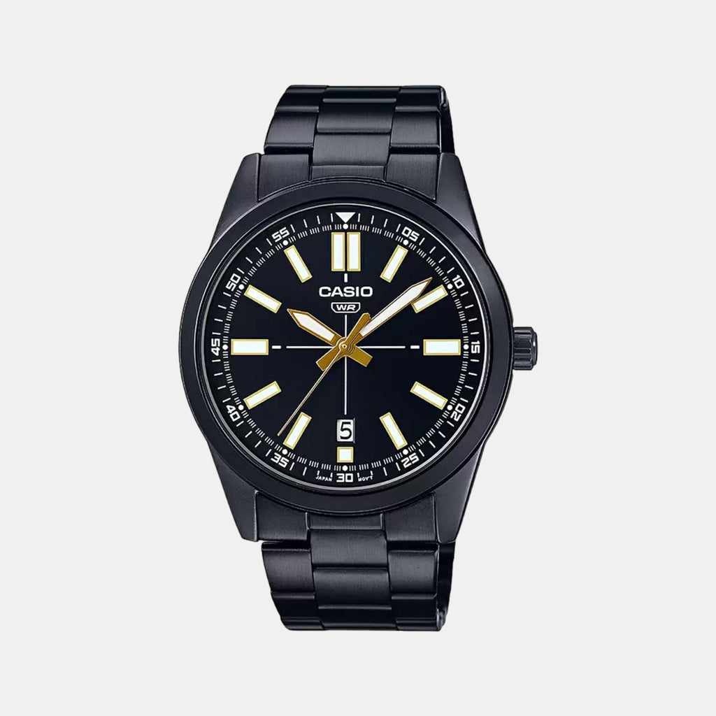 Casio Round Black Analog watch