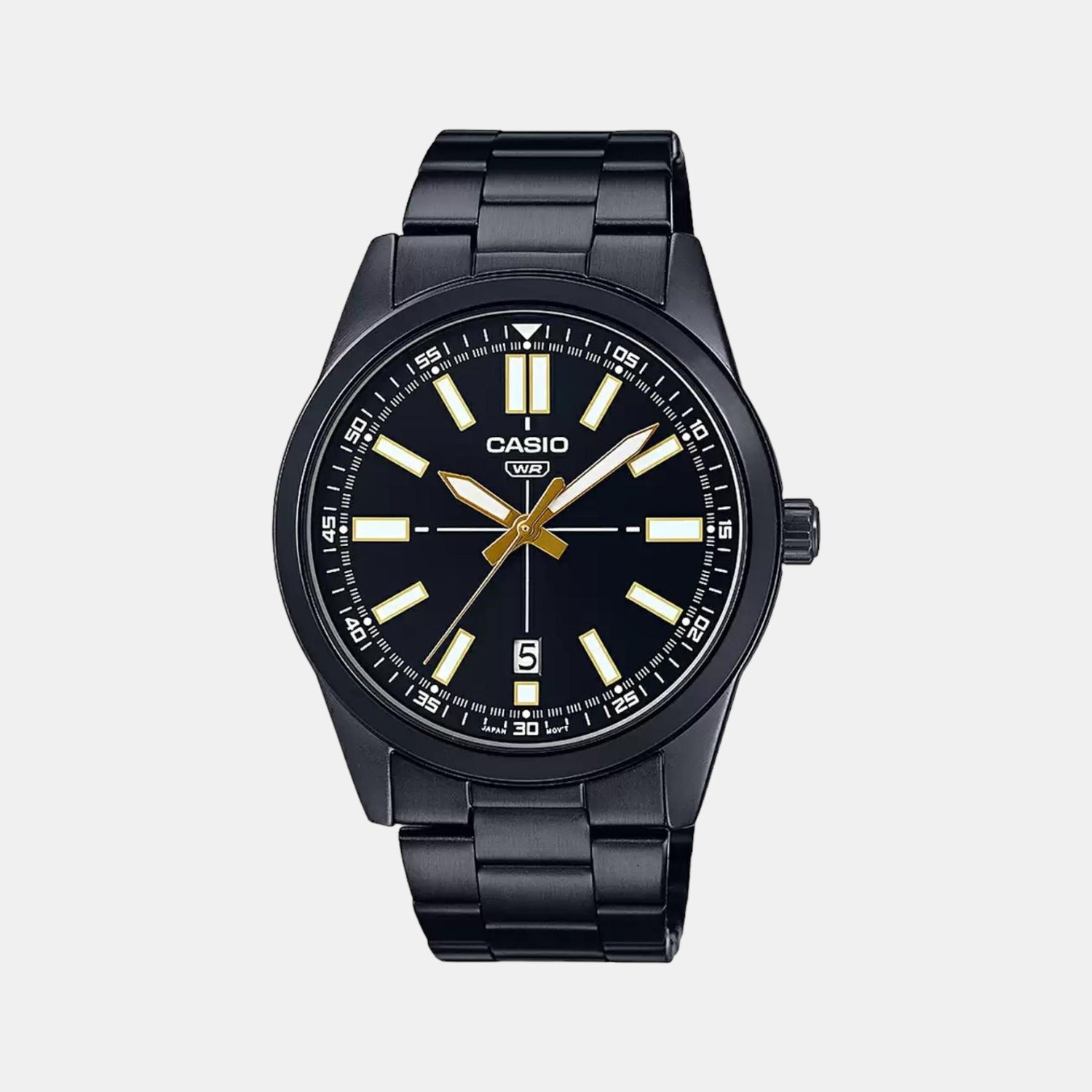 Casio Round Black Analog watch
