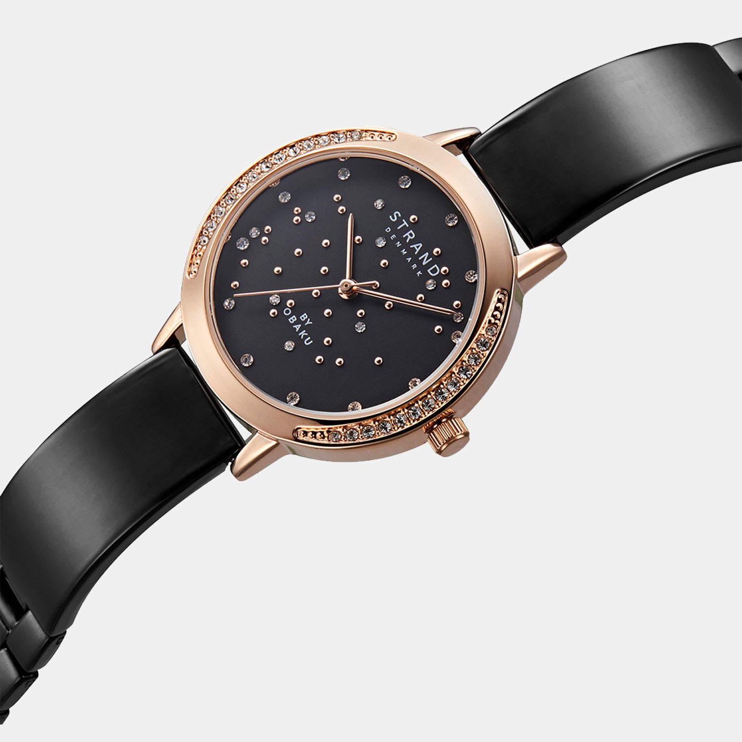 Strand Women Round Black watch