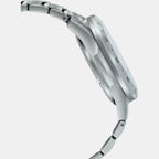 Casio Men Round Silver watch