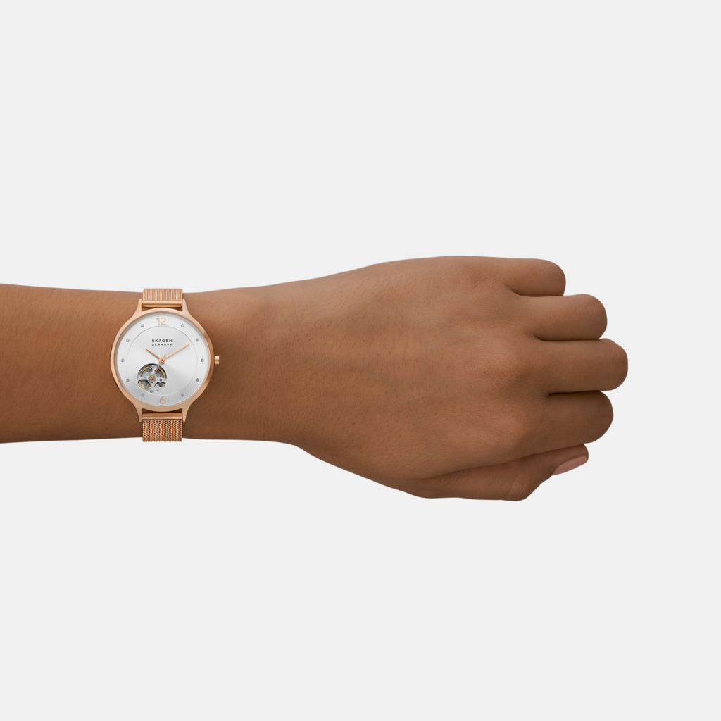 Skagen Women Round Silver watch
