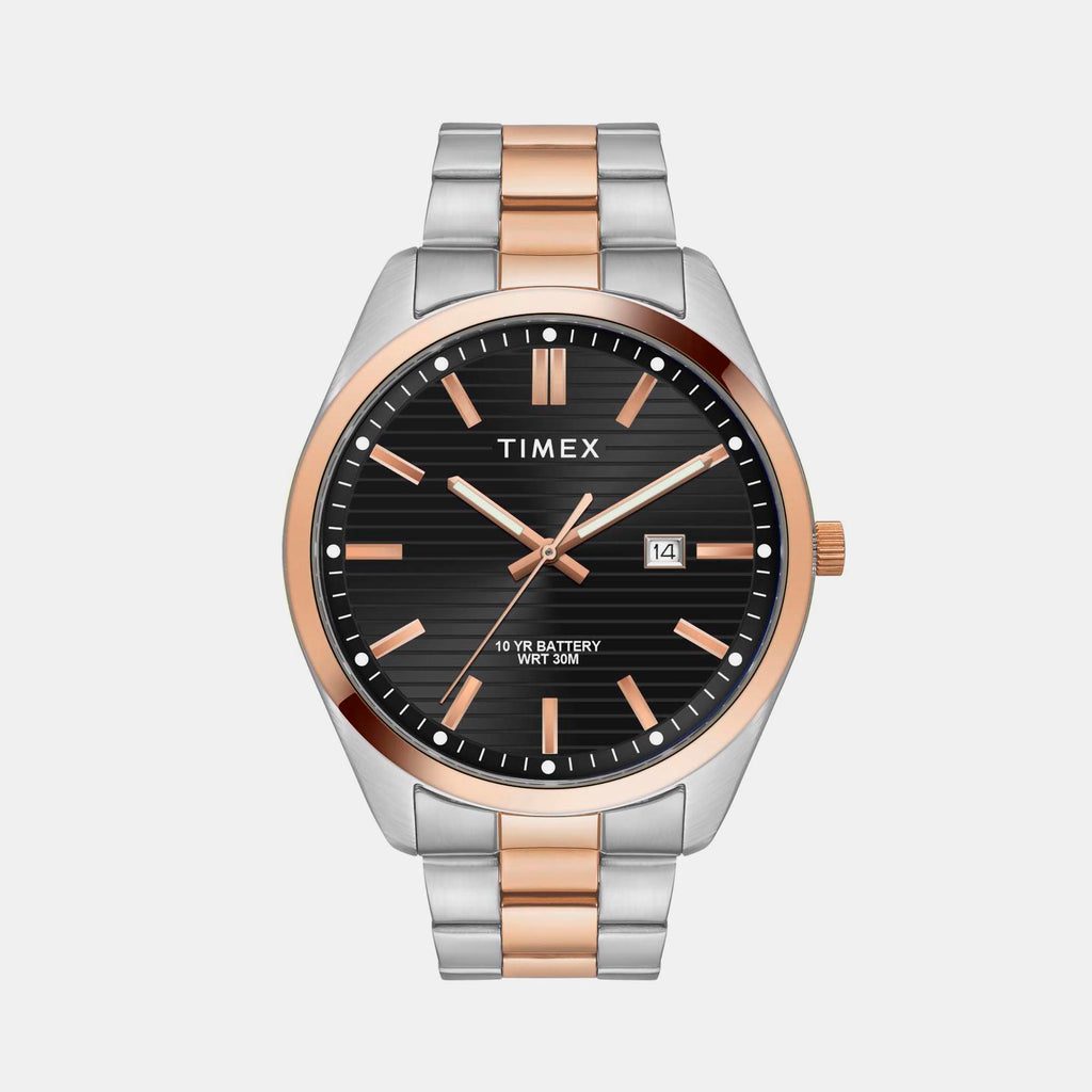 Timex Round Black Analog watch